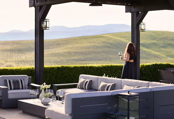 furniture, outdoor furniture, daybed, couch, patio, living room
