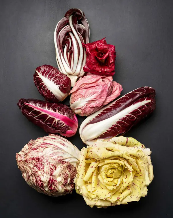 ingredient, radicchio, food, produce, vegetable, red cabbage