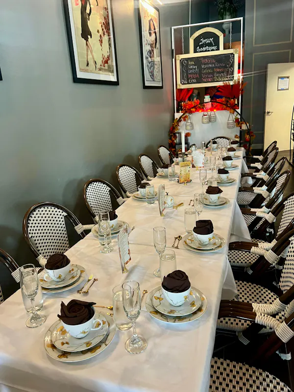 table, tableware, stemware, drinkware, picture frame, furniture