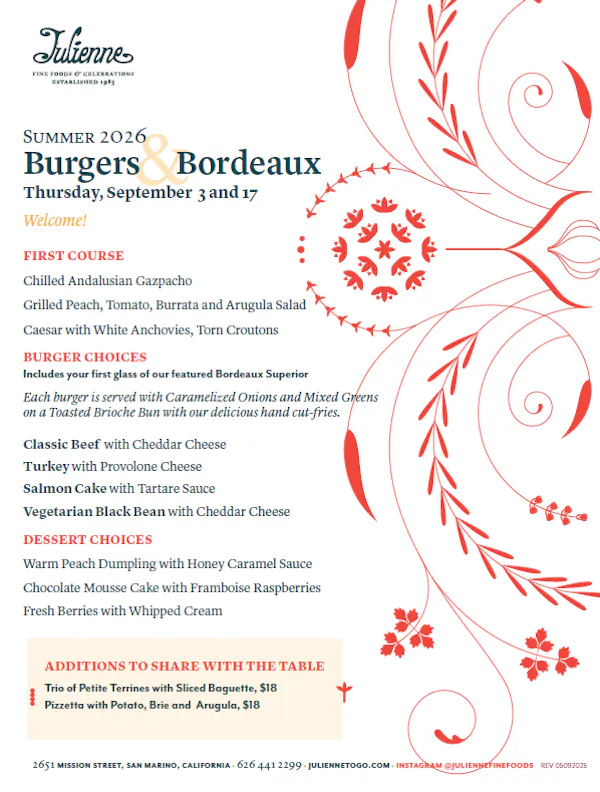 restaurant menu, design