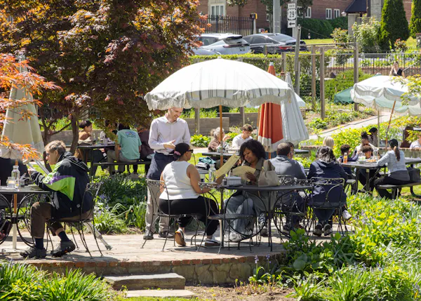 furniture, umbrella, chair, outdoor furniture, table, outdoor table