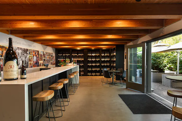 alcoholic drink, bottle, barware, liquor, ceiling, wood stain