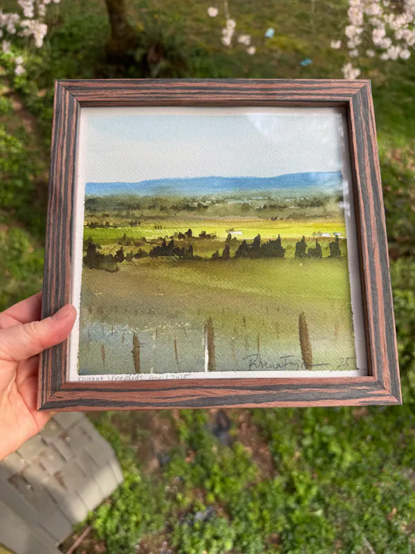 picture frame, visual arts, plain, prairie, art paint, painting