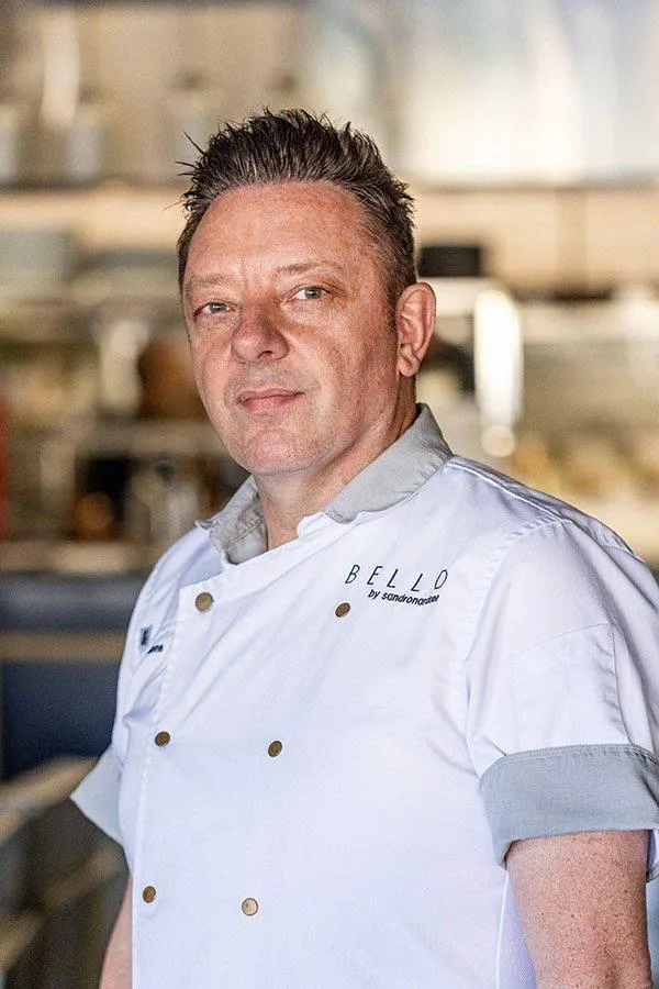chef, cook, uniform, chef's uniform, workwear, smile