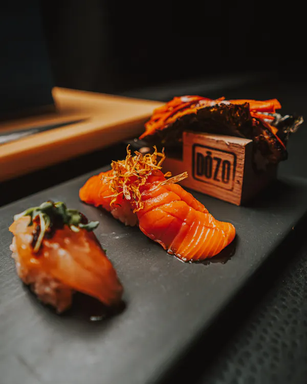 food, tableware, ingredient, recipe, sushi, cuisine