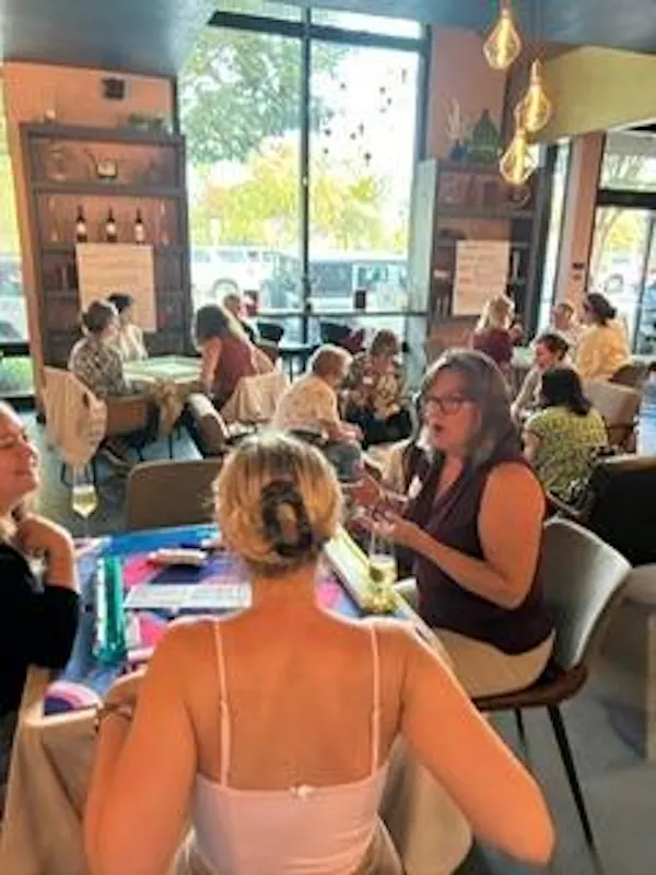 furniture, chair, customer, restaurant, glass