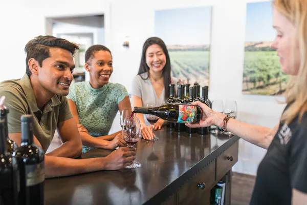 bottle, alcoholic drink, smile, liquor, drinkware, wine