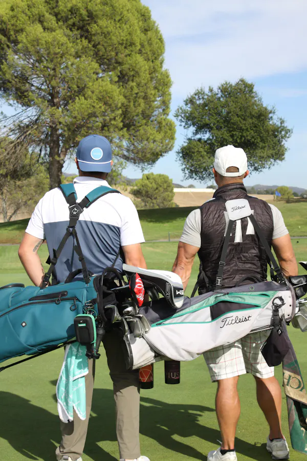 golf equipment, golf bag, recreation, golf club, individual sport, stick and ball sports