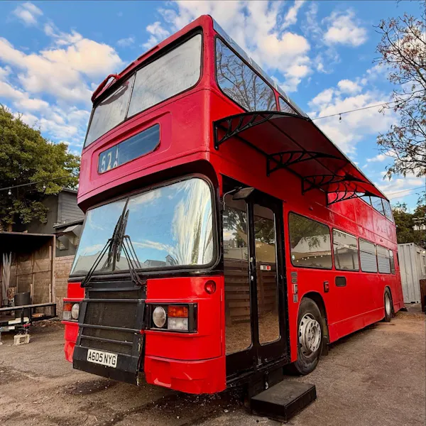 bus, double-decker bus, land vehicle, mode of transport, vehicle, transport