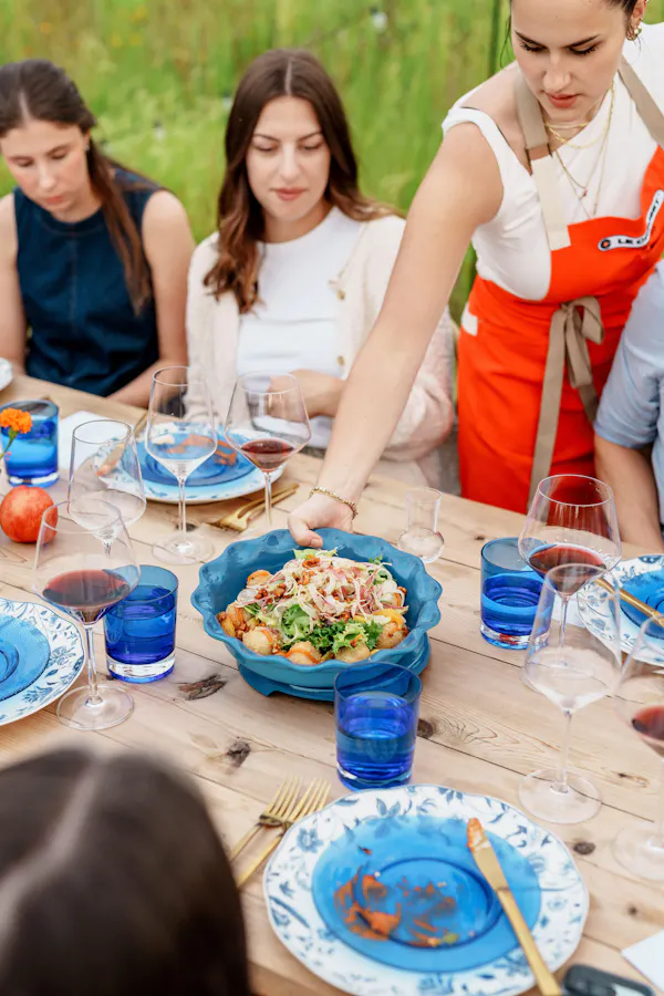 food, tableware, table, ingredient, dishware, plate