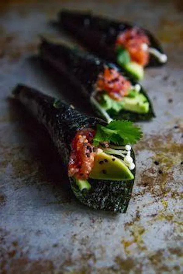 food, ingredient, gim, recipe, garnish, produce