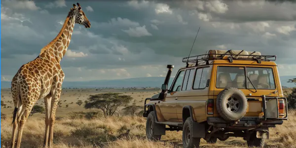 automotive exterior, safari, off-roading, travel, automotive carrying rack, adventure