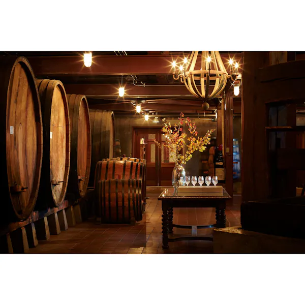 wood, barrel, winery, light fixture, hardwood, wood stain