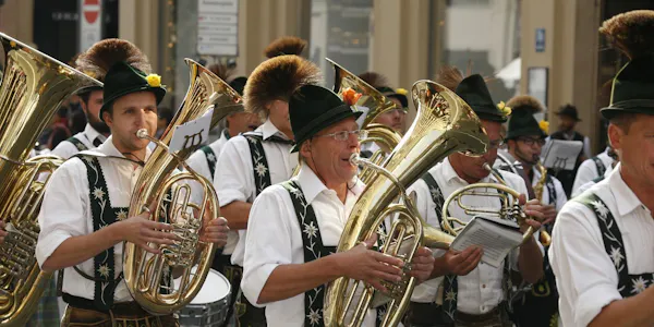 musical instrument, musician, brass instrument, band plays, wind instrument, human body