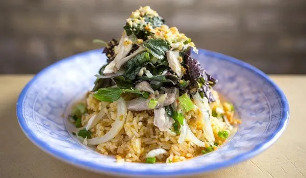 food, tableware, rice noodles, rice, staple food, corn kernels