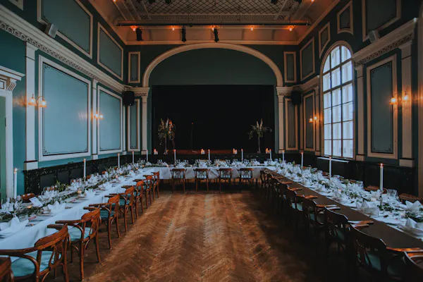 ceiling, restaurant, hall, chair, molding, light fixture