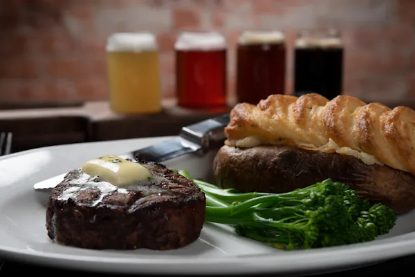 food, tableware, ingredient, meat, beef, steak