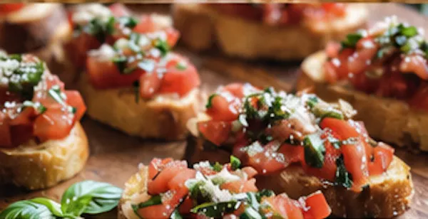 food, ingredient, bruschetta, bread, finger food, produce