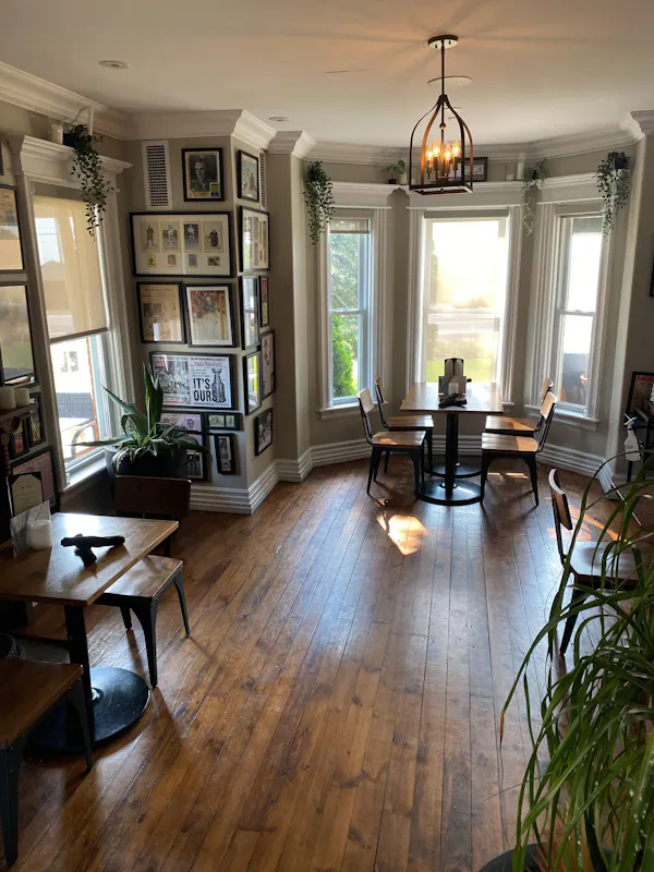 table, property, furniture, plant, window, wood