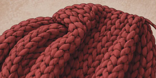 wool, brown, woolen, rope, knot, yarn