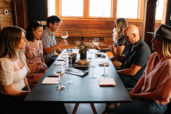 table, tableware, furniture, window, human, sharing