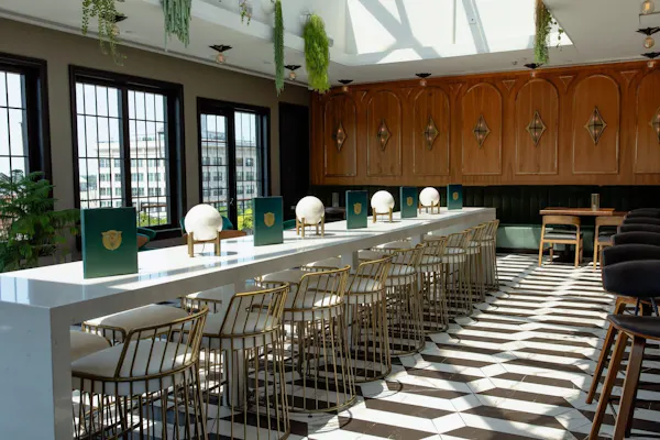 chair, restaurant