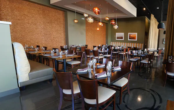 restaurant, room, building, cafeteria, table, function hall