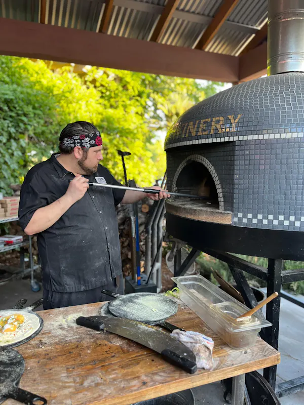 masonry oven, cooking
