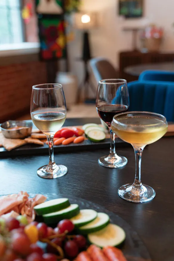 food, stemware, tableware, drinkware, wine glass, table