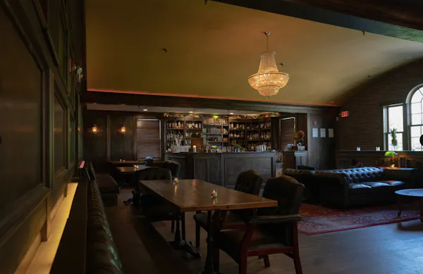 furniture, lighting, flooring, table, light fixture, ceiling