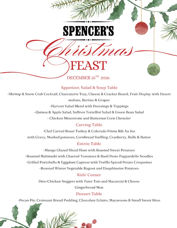 restaurant menu