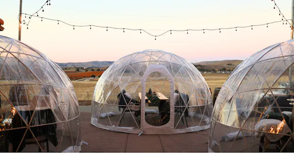 camping, tent, dome, dome