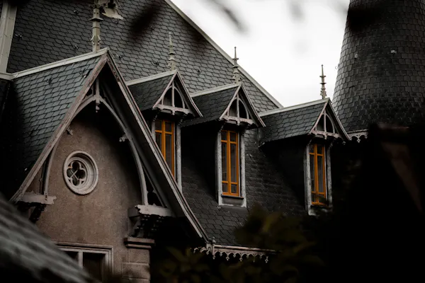 spire, steeple, turret, medieval architecture, symmetry