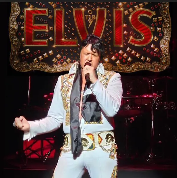 performance, performing arts, entertainment, elvis impersonator, audio equipment, microphone