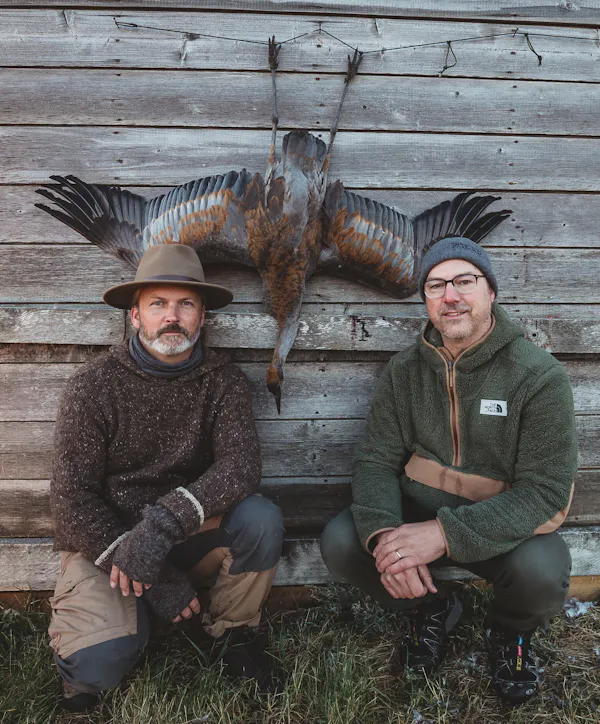 bird, jacket, hat, beak, feather, wildlife biologist