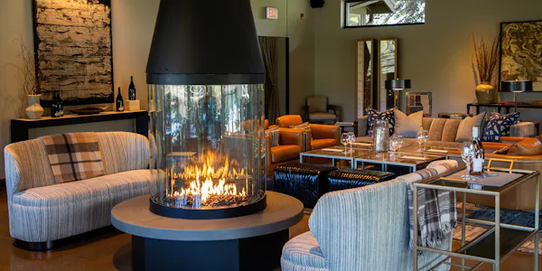 furniture, flame, fire, living room, chair, hearth