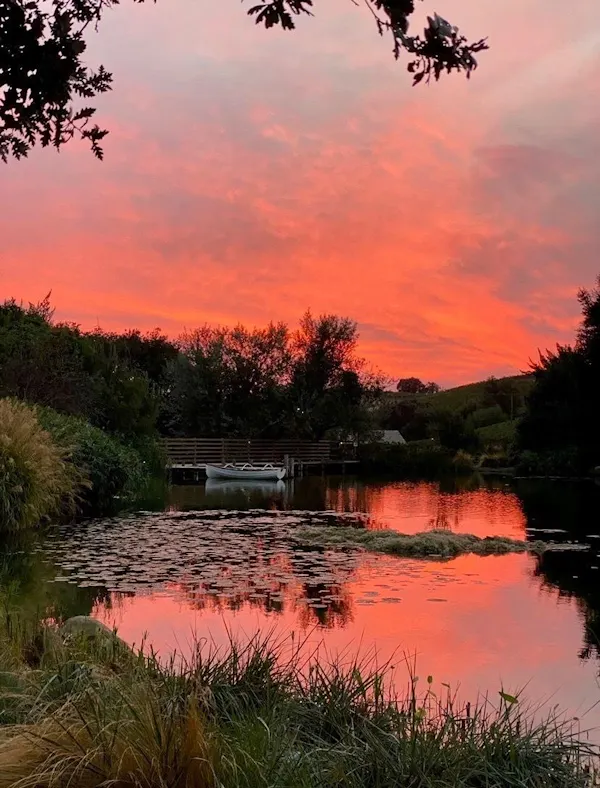 water, nature, afterglow, sunset, dusk, natural landscape