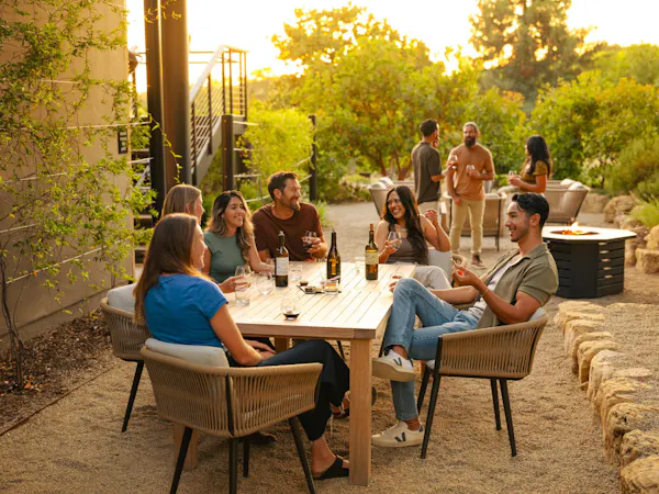 furniture, outdoor furniture, chair, table, sitting, outdoor table