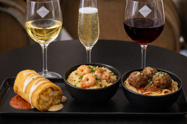 food, tableware, stemware, wine glass, drinkware, alcoholic drink