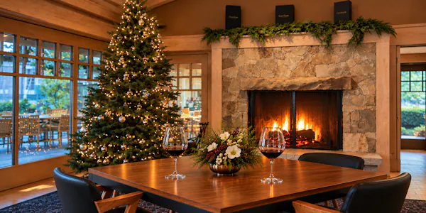 furniture, wood, chair, ceiling, table, christmas decoration