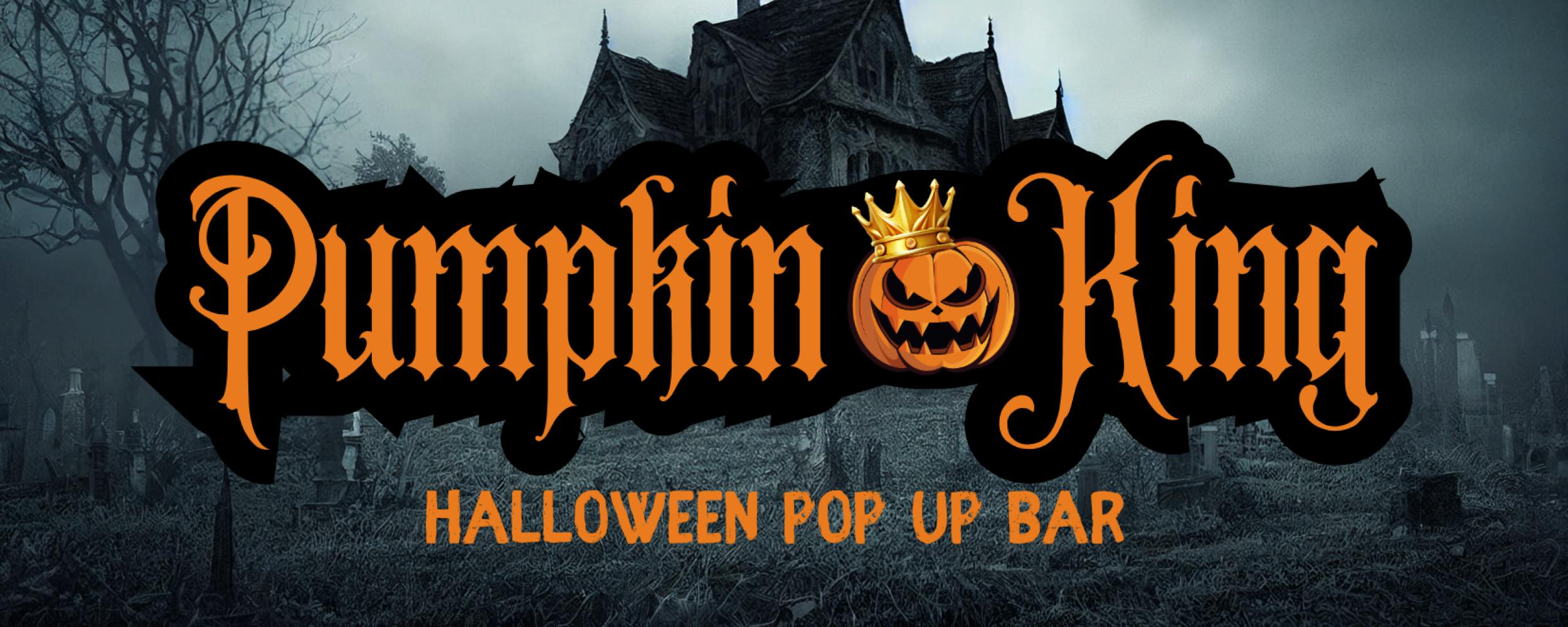 Pumpkin King Halloween Pop Up Bar (ADULTS ONLY)