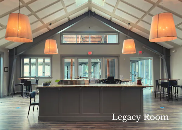furniture, building, table, countertop, chair, lighting