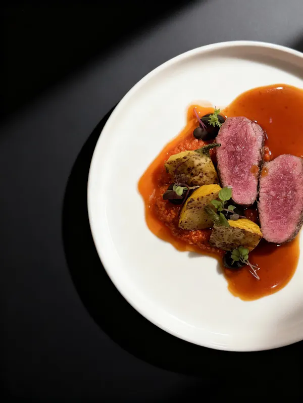 food, ingredient, meat, cooking, tableware, culinary arts