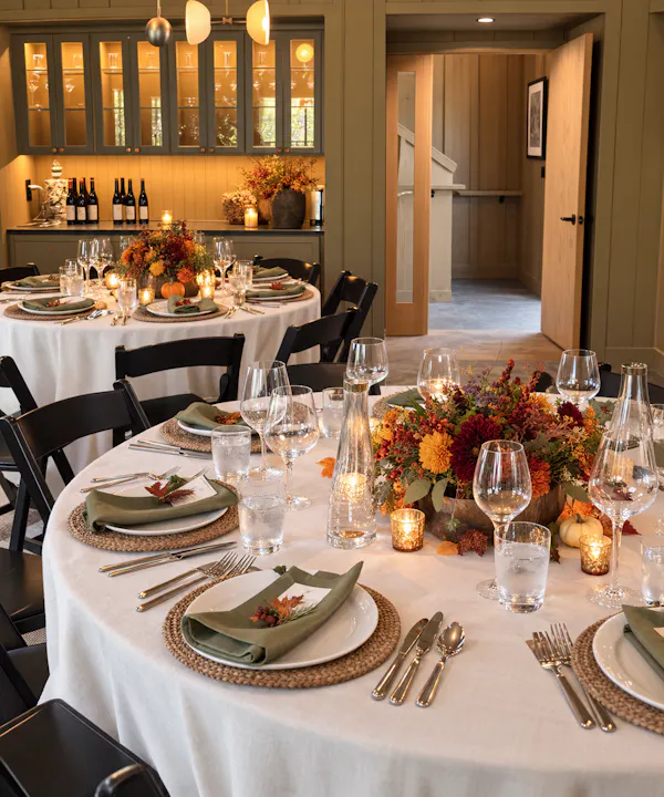 furniture, tableware, table, stemware, tablecloth, cutlery
