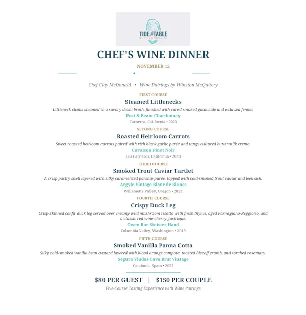 font, restaurant menu