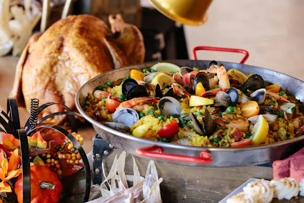food, tableware, ingredient, cookware and bakeware, seafood, vegetable