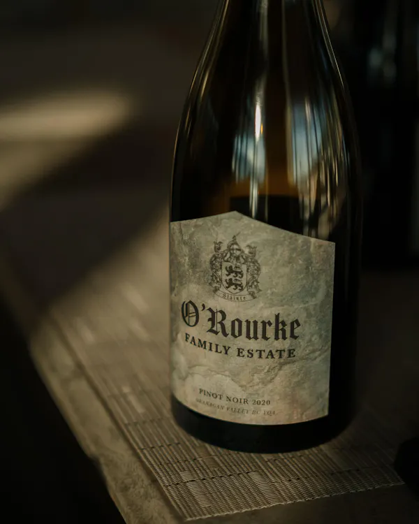 label, alcoholic drink, bottle