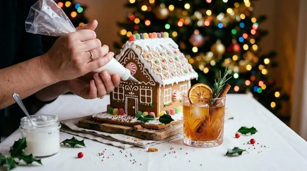 gingerbread house, food, christmas day, ingredient, christmas decoration, baking