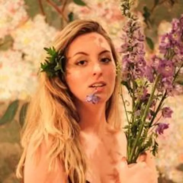 lips, beauty, petal, long hair, eyelash, people in nature