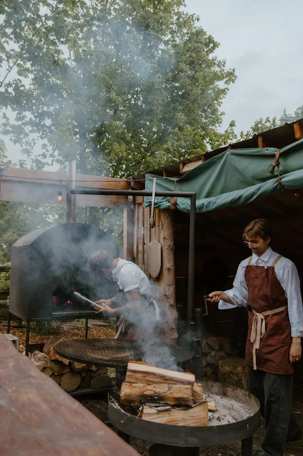 food, cooking, cookware and bakeware, barbecue, cook, meat